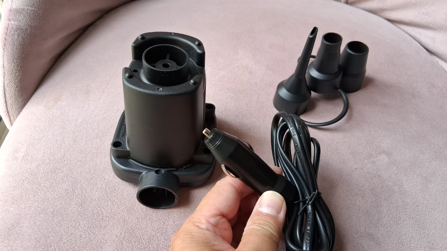 Electric Air Pump Inflator 12V Car lighter Plug - photo 5