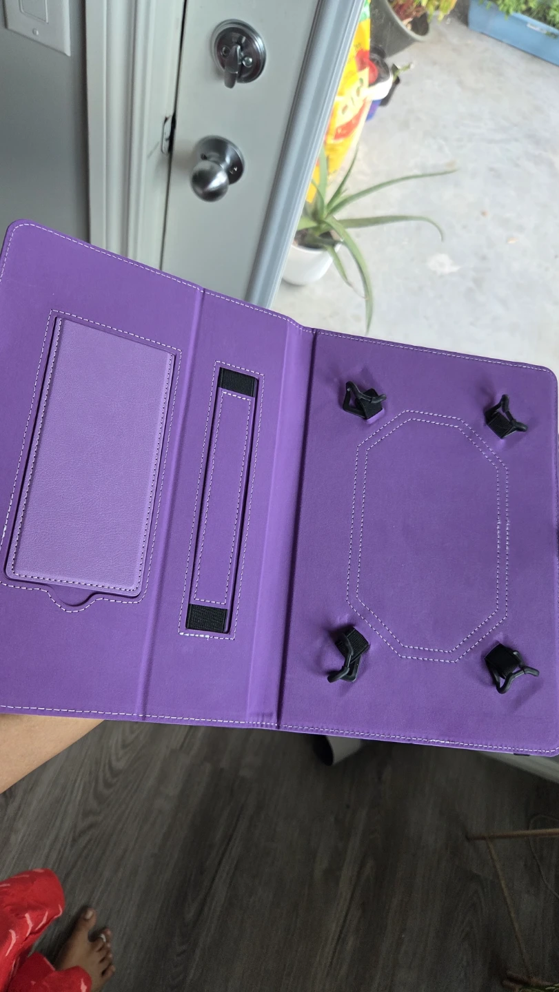 Universal Leather Tablet Folio Case (9-11 inch) - Brand New