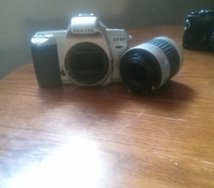 Pentax camera & zoom lens