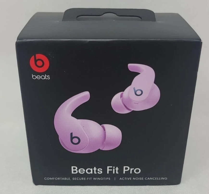 Beats Fit Pro wireless earbuds in Stone Purple