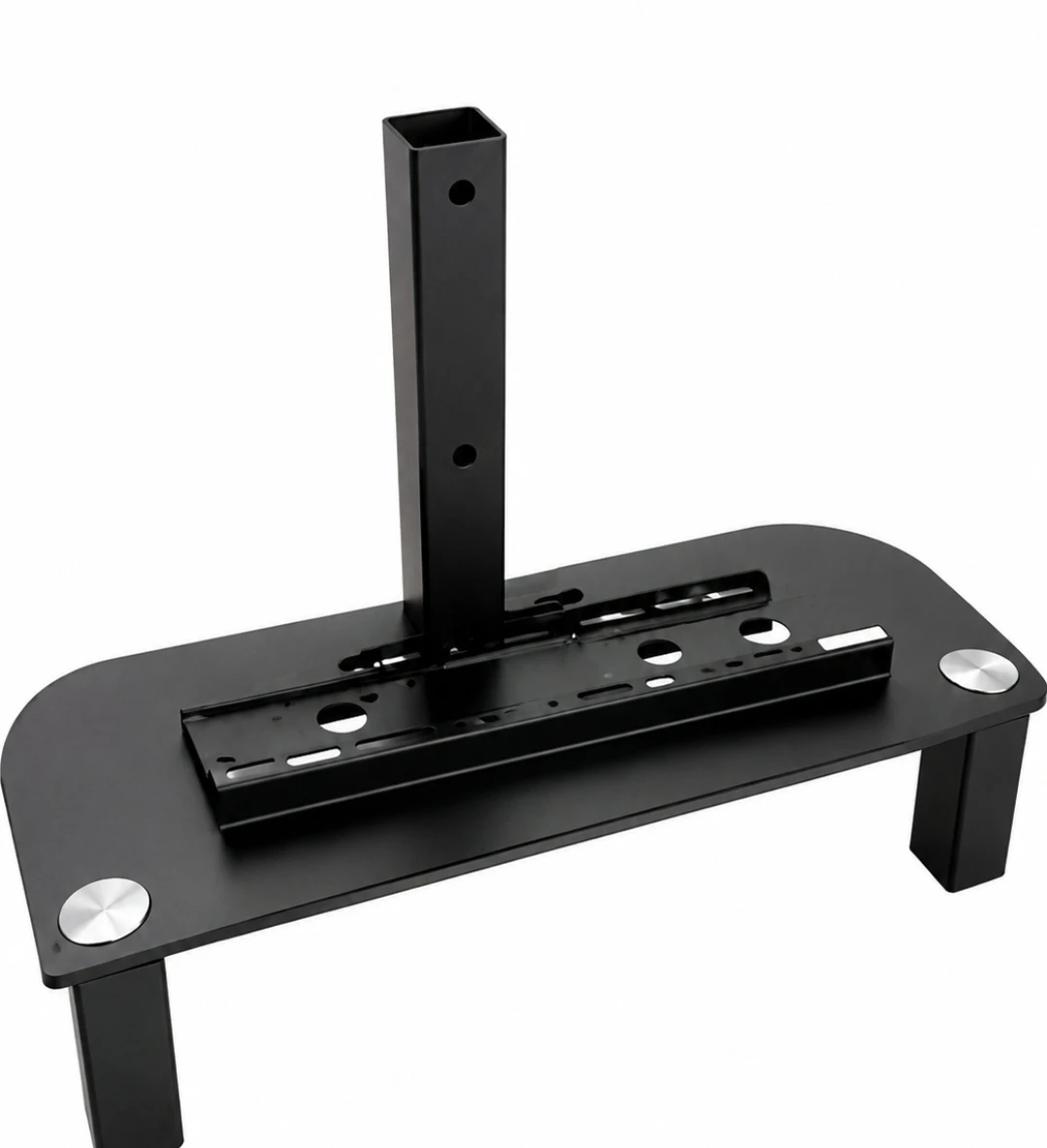Black Glass TV Stand Mount