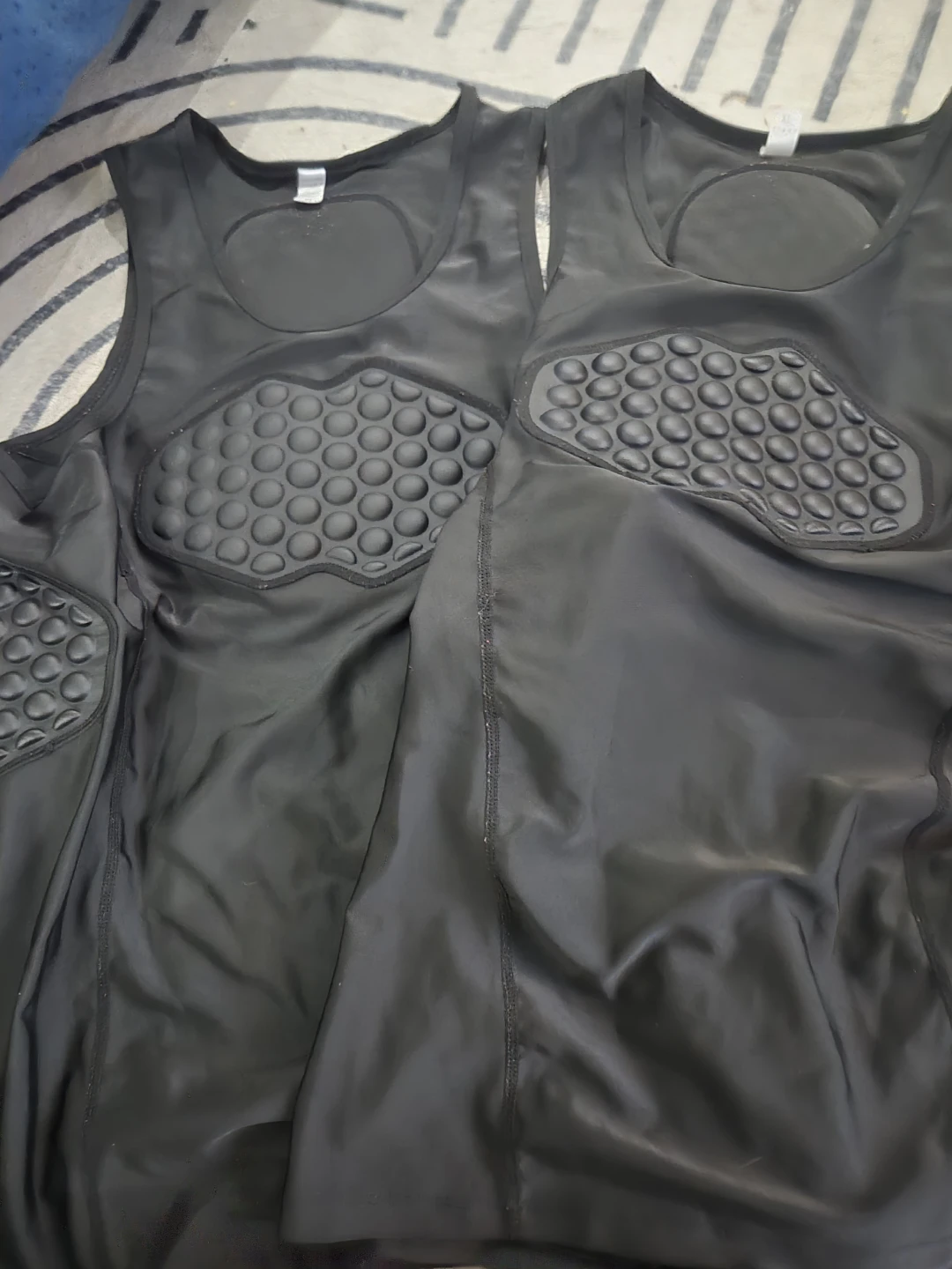 Black Padded Vests (2 Pack)
