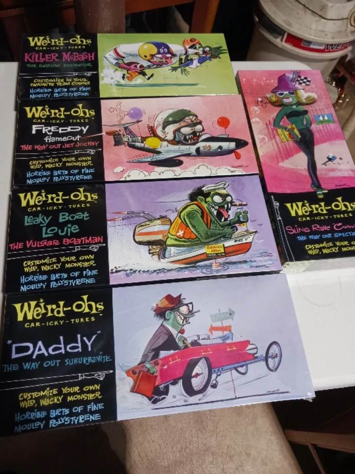Weird-ohs Car-Icky-Tures Lot (5 Models)