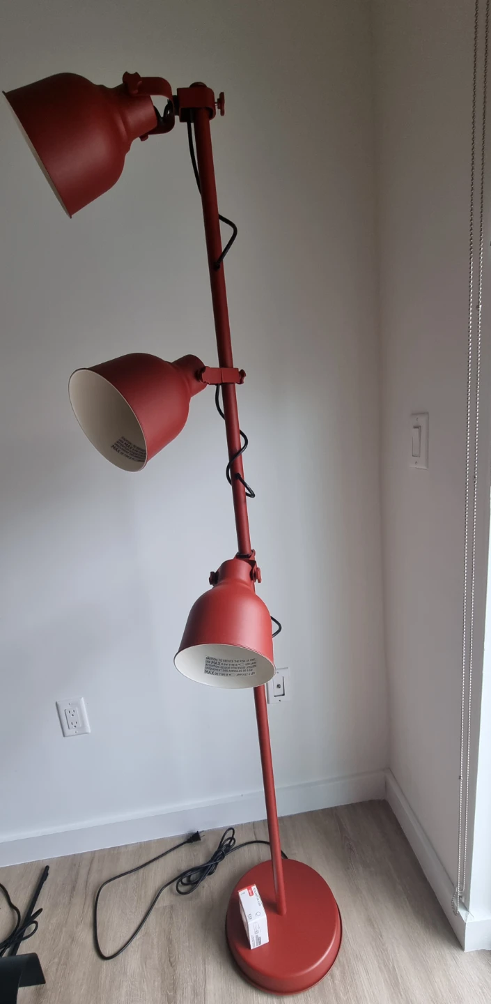 IKEA HEKTAR 3-Spot Floor Lamp - photo 4
