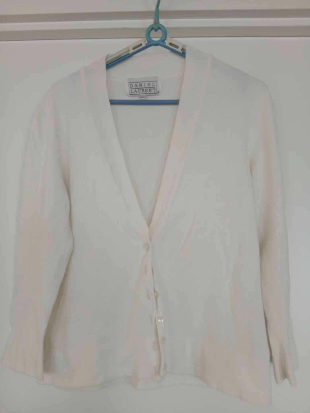 White Daniel Laurent Cardigan - S/P