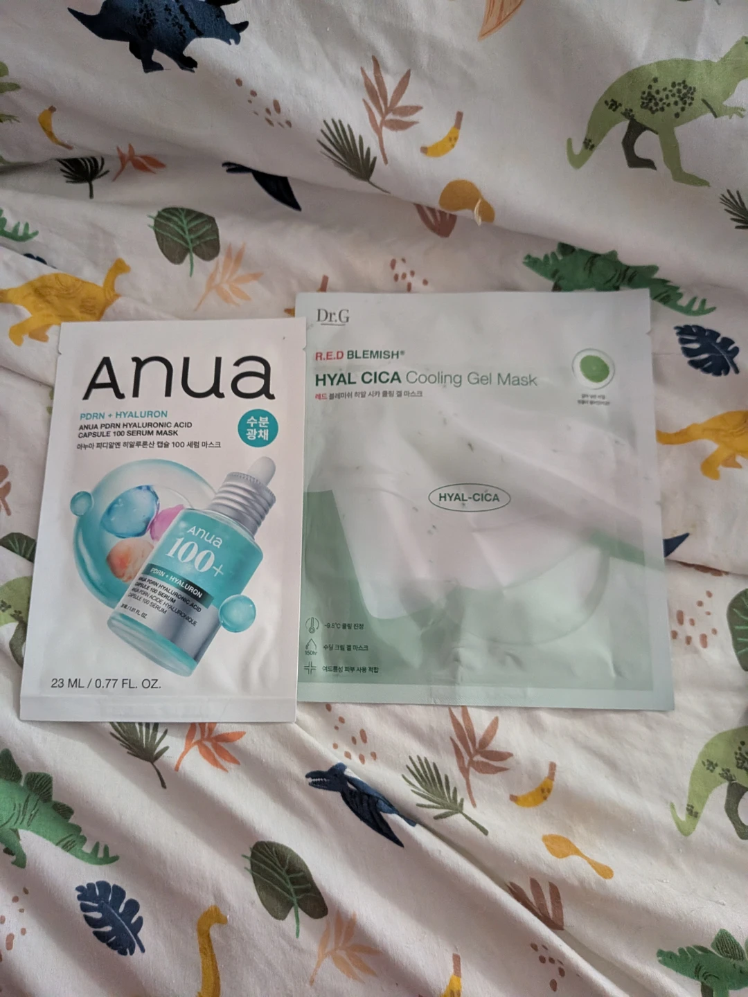 Anua & Dr.G Sheet Masks - Hyaluronic Acid & Hyal Cica