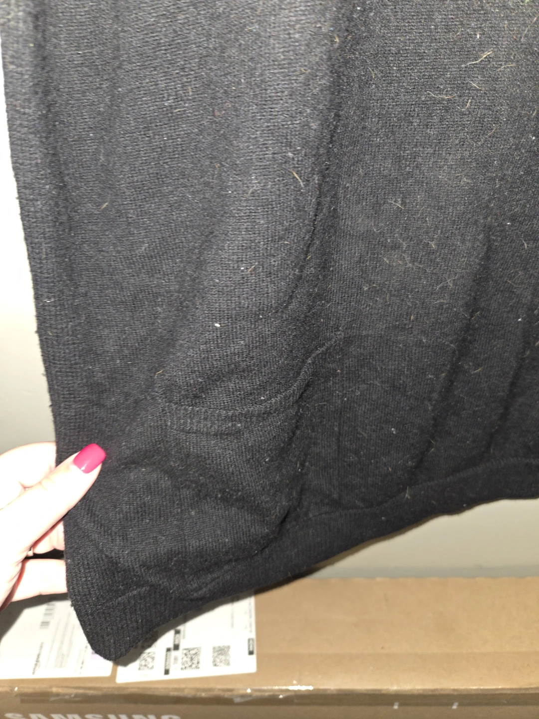 BCBGMAXAZRIA Black Lambswool Sweater - Size M - photo 2