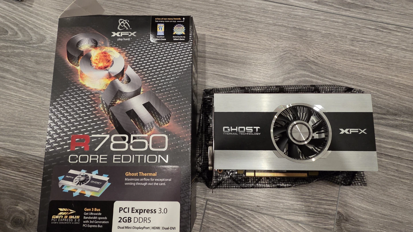 XFX R7850 Series Ghost Thermal Technology Graphics Card - photo 5