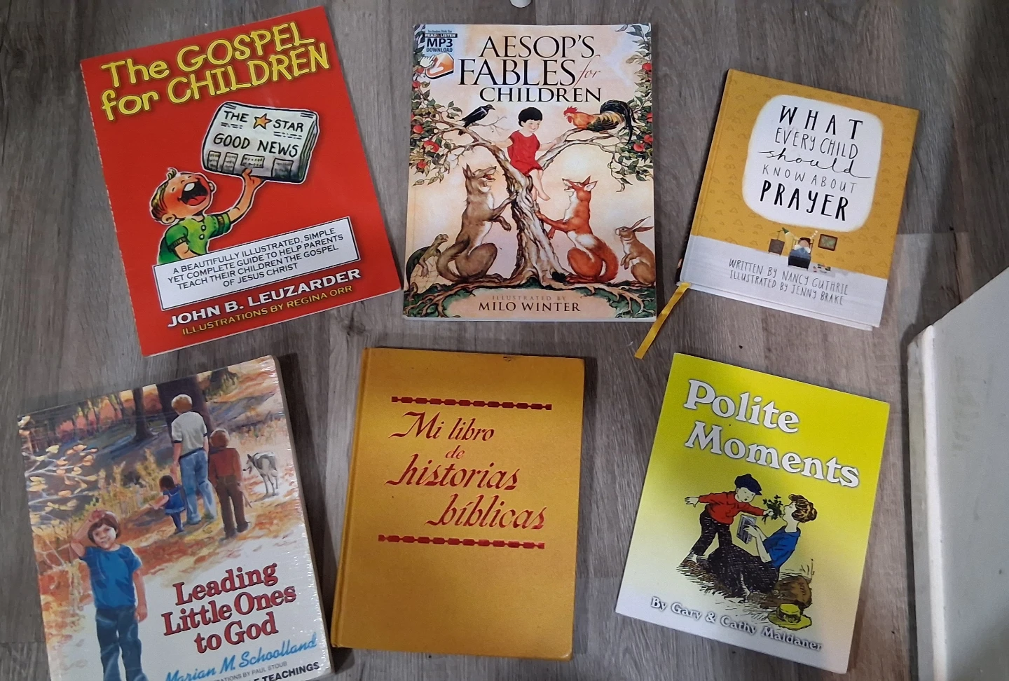 Children's Book Bundle: Gospel, Fables, Prayer, Bible Stories