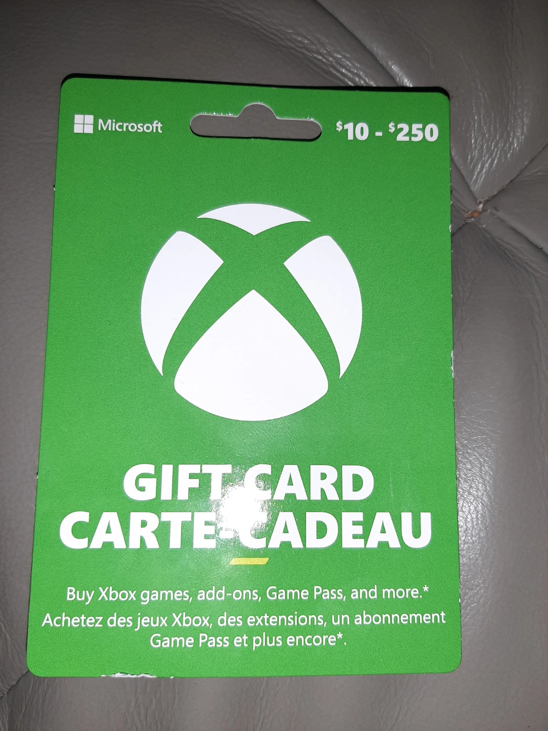 Microsoft Xbox Gift Card