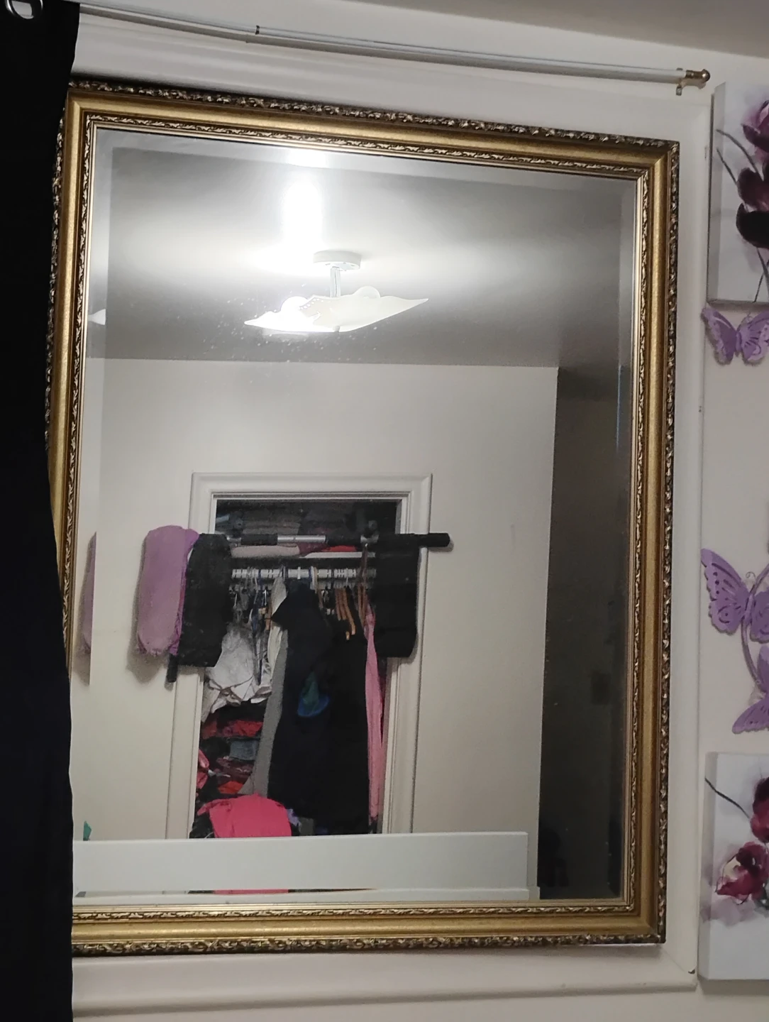 Ornate Gold Framed Mirror - photo 2