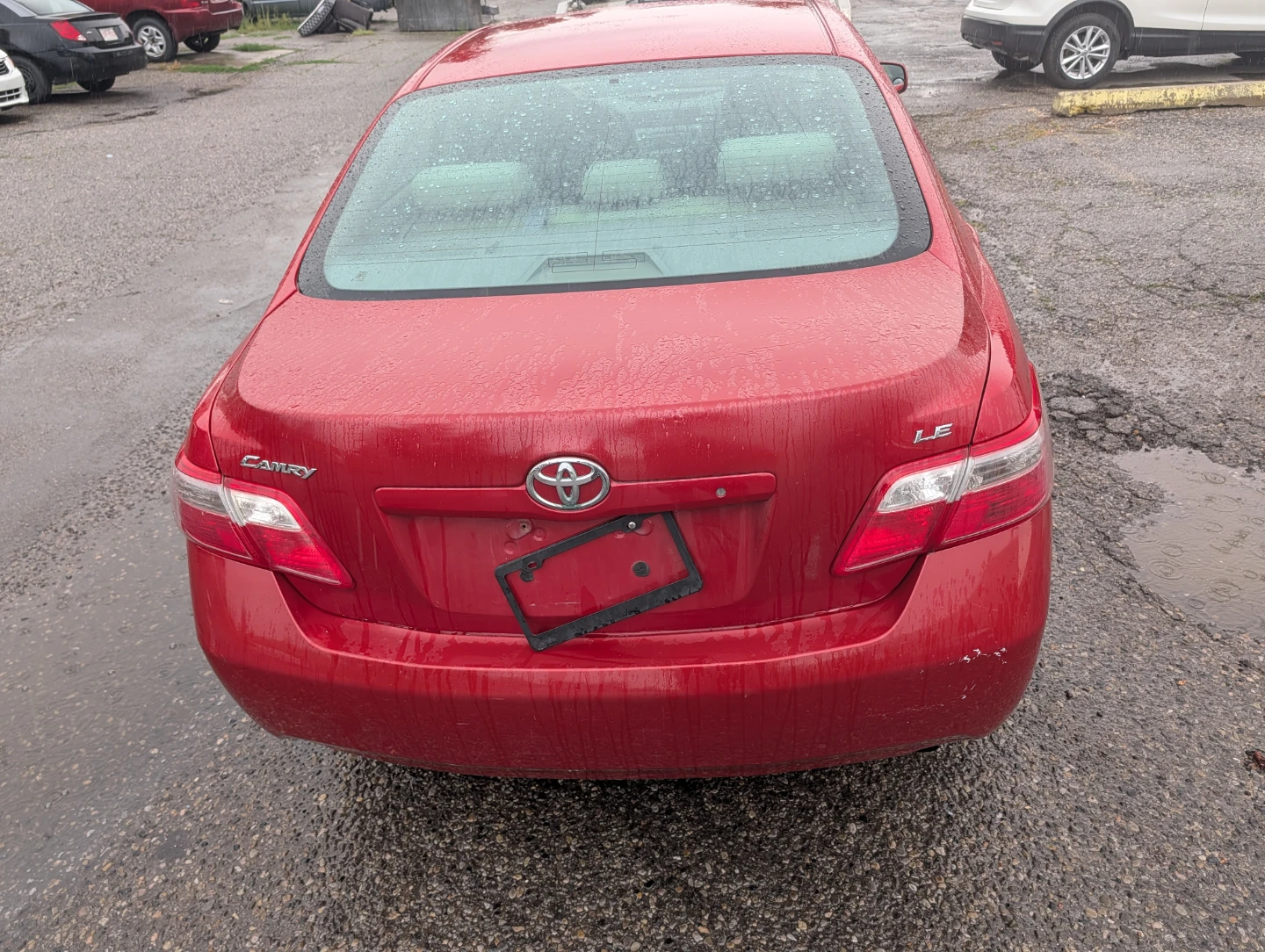 2007 Toyota Camry le red - photo 2