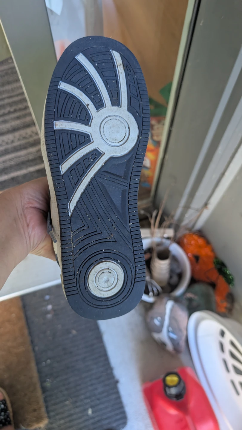 Kids Blue and Black Sneakers size 6 - photo 3