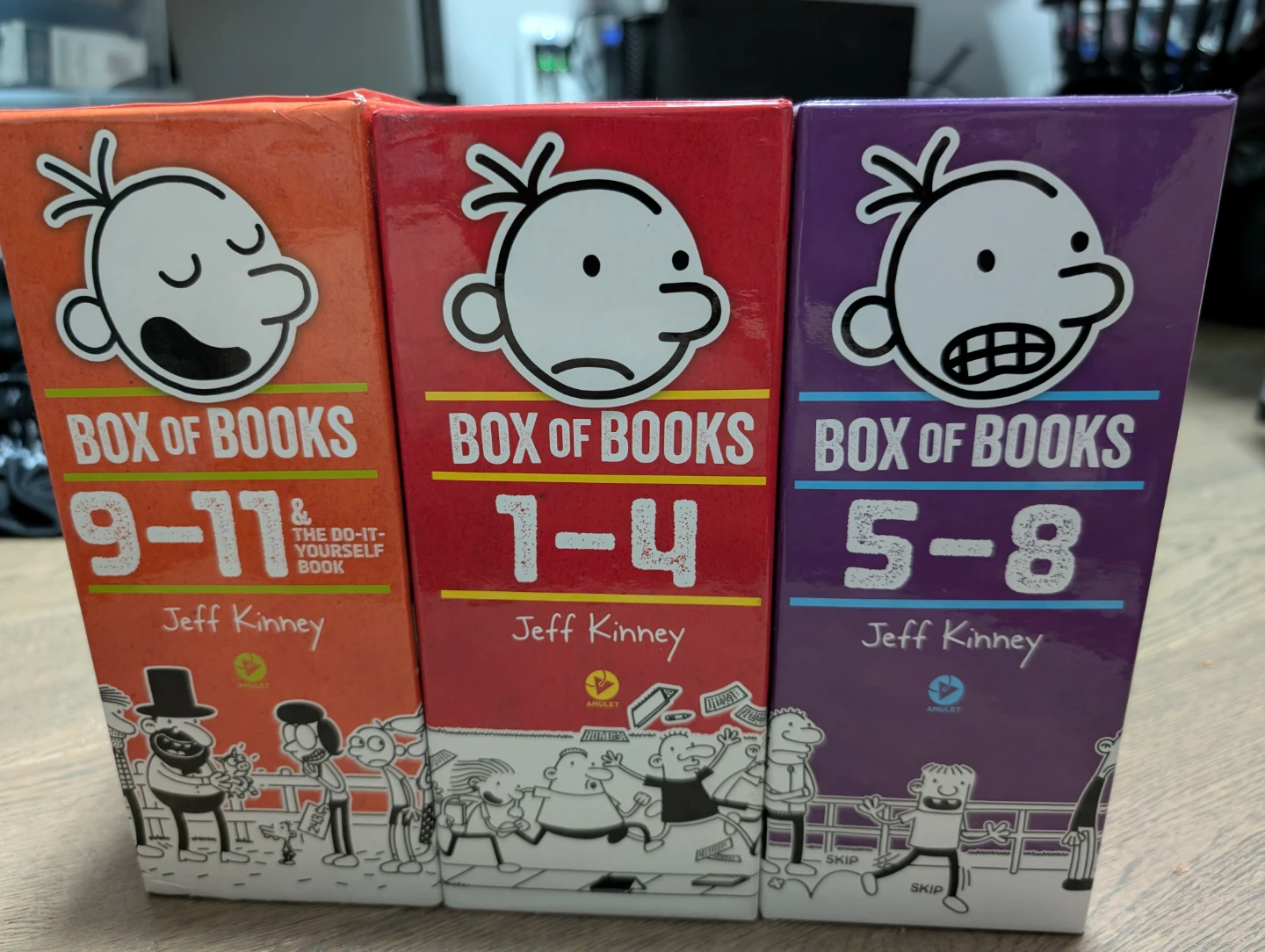 Diary of a Wimpy Kid Box Set Books 1-4, 5-8, 9-11