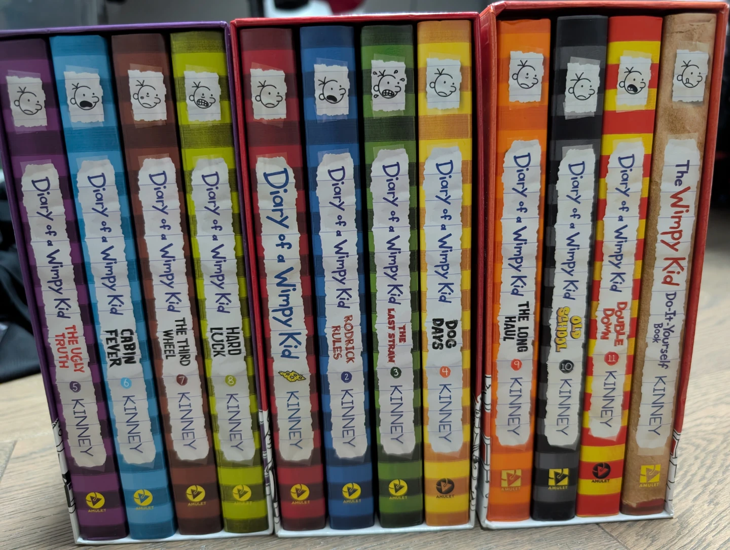 Diary of a Wimpy Kid Box Set Books 1-4, 5-8, 9-11 - photo 3