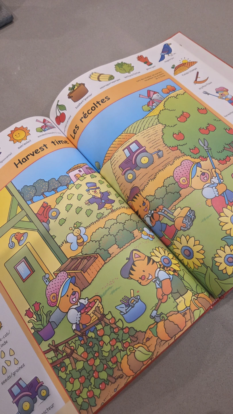 My First 1000 Words - Eng/Fre Childrens book - photo 2