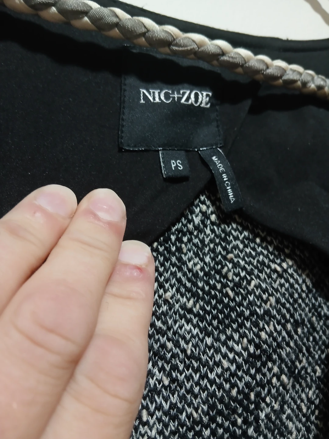 NIC+ZOE Geometric Pattern Blazer Jacket - photo 2