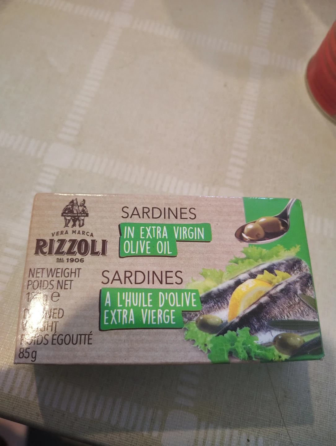 Rizzoli Sardines in Extra Virgin Olive Oil 85g