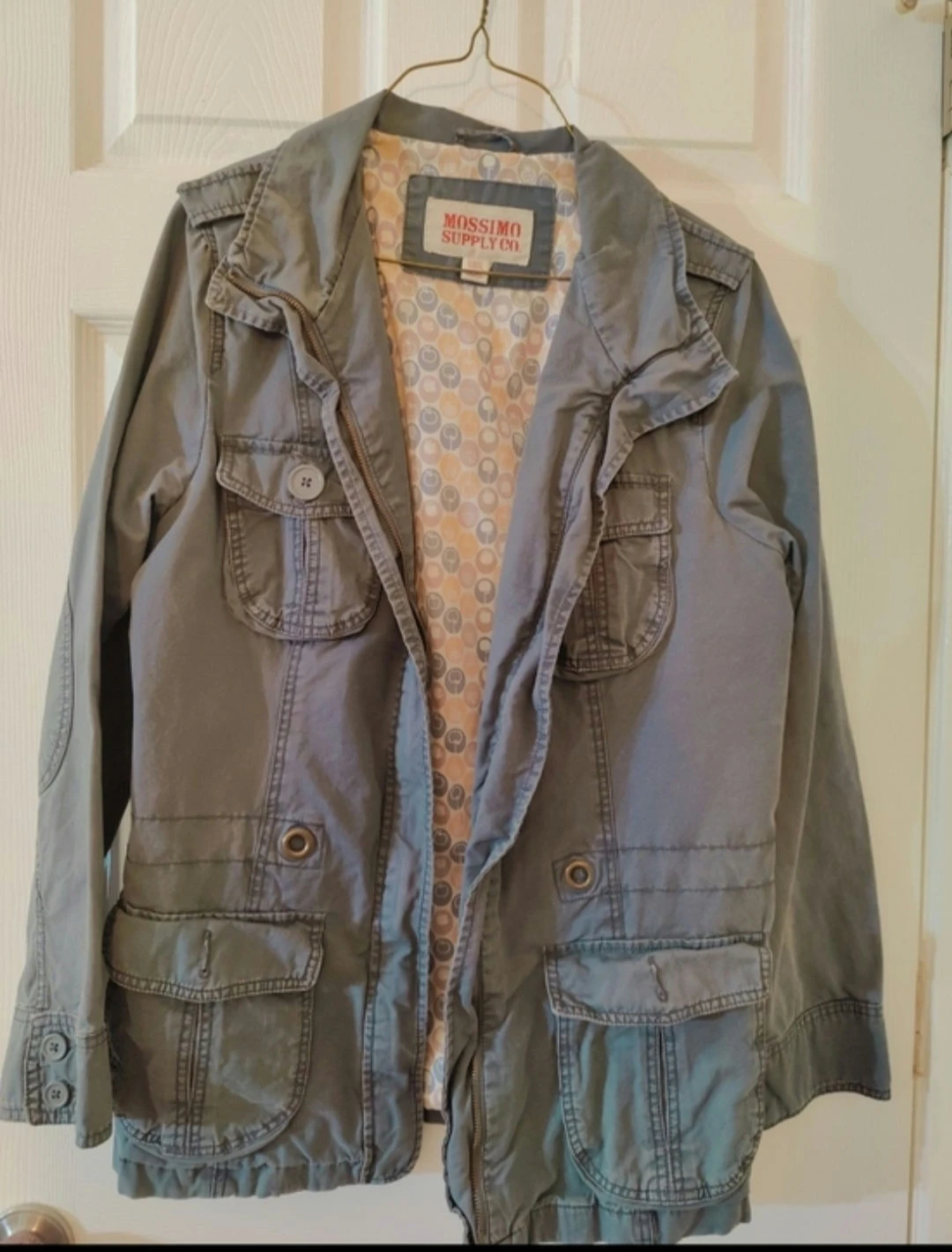 Mossimo Supply Co. Olive Utility Jacket