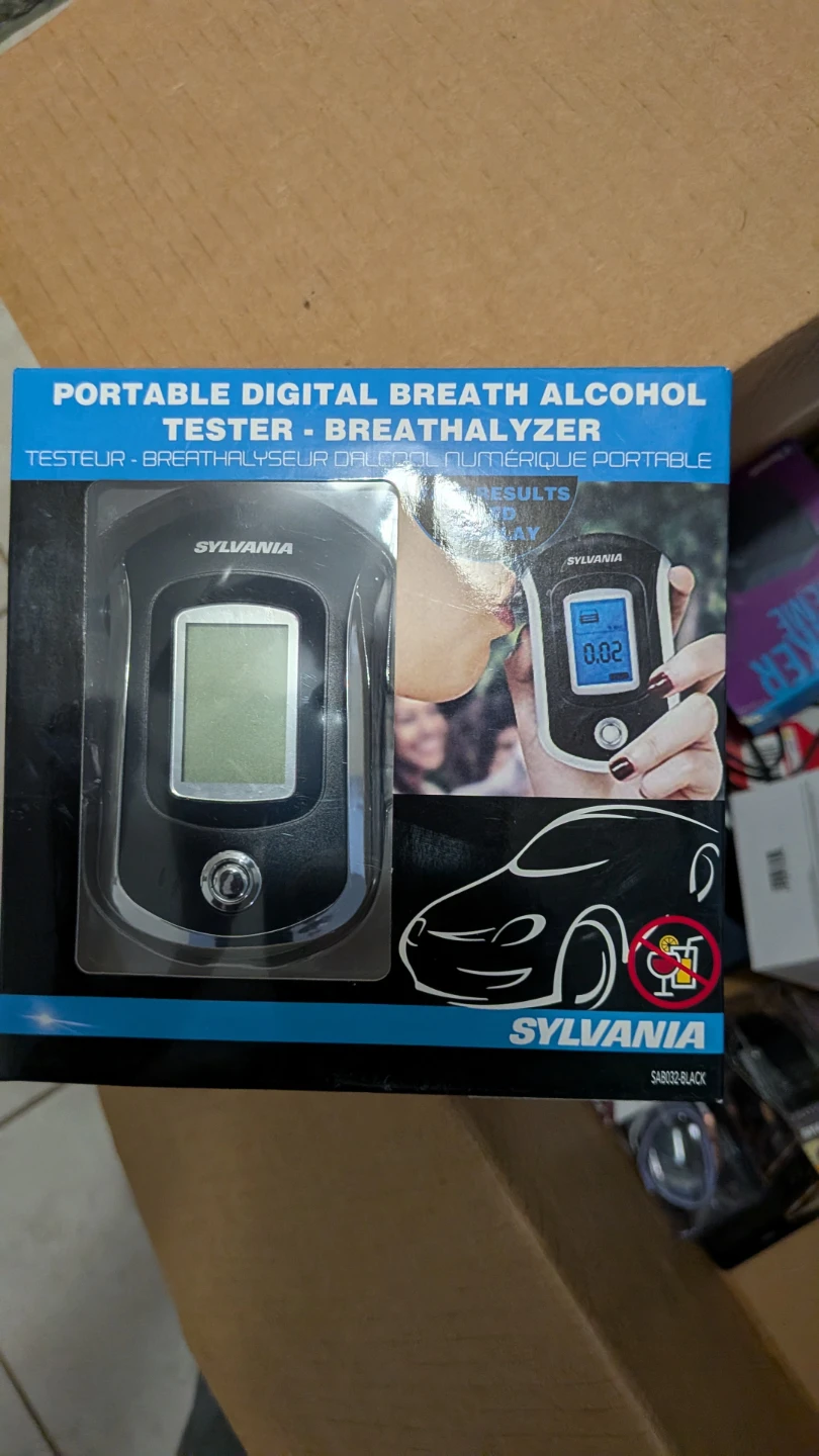 Portable Digital Breath Alcohol Tester Breathalyzer