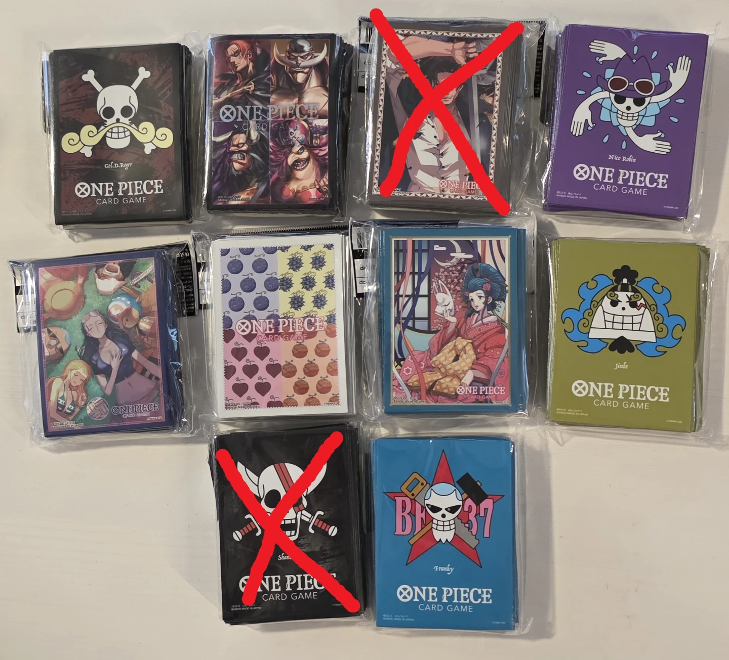 One Piece Cards Games - Card Sleeves