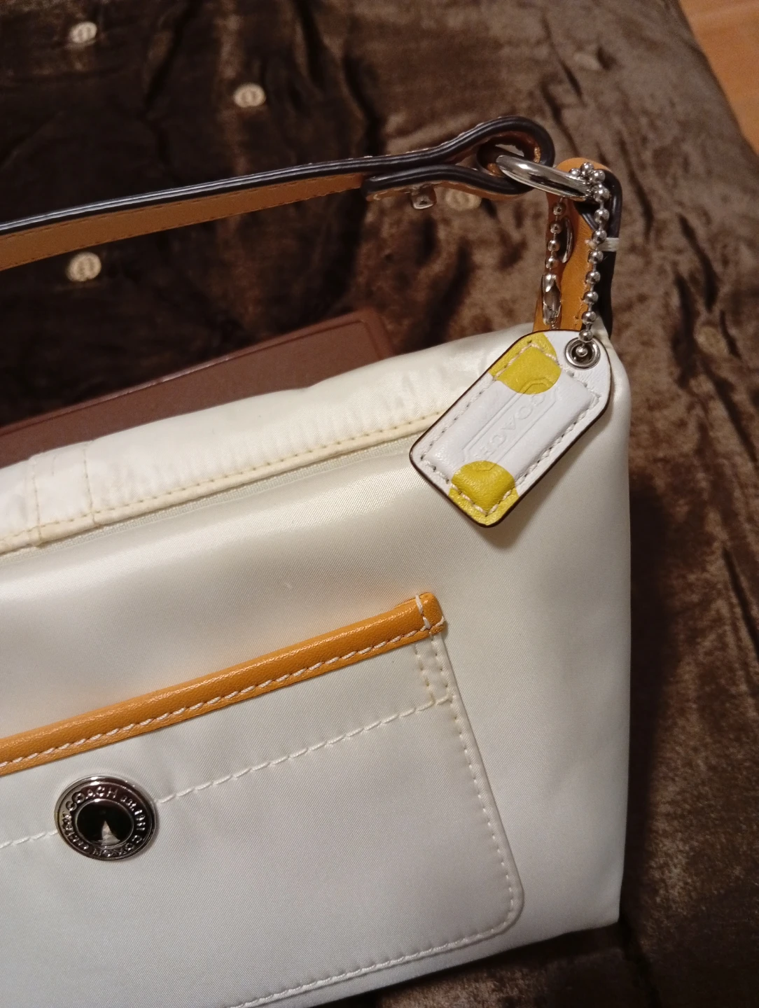 Coach White Handbag - photo 2