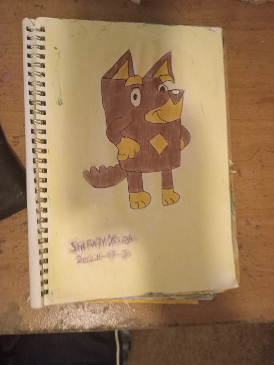 DOG DRAWING ILLUSTRATION BY CUSTOM ARTIST SHERWIN - photo 2