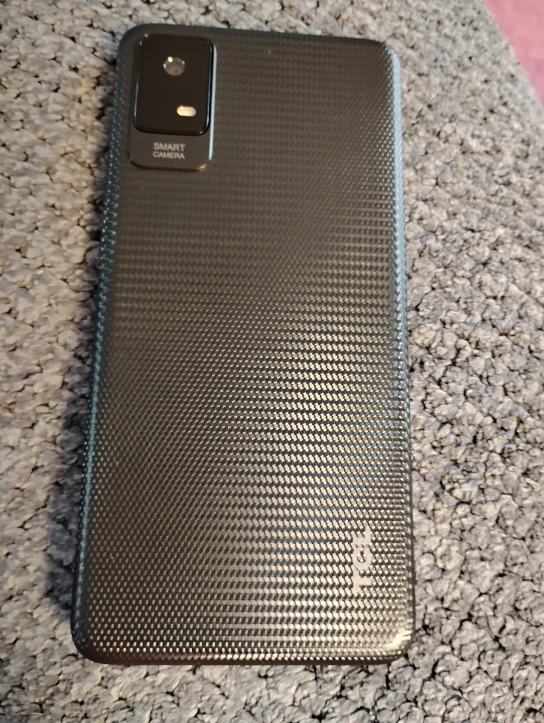 Black T430WS Smartphone with Carbon Fibre-Style Back - photo 2