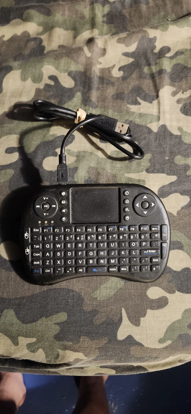 Wireless Mini Keyboard with Touchpad - photo 2
