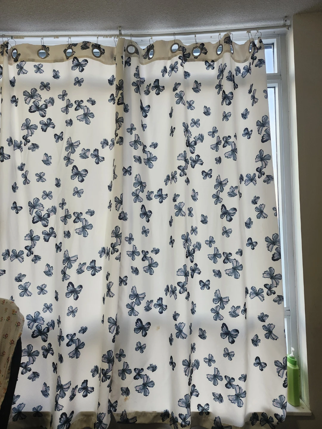 Curtains with Butterfly Pattern - photo 2