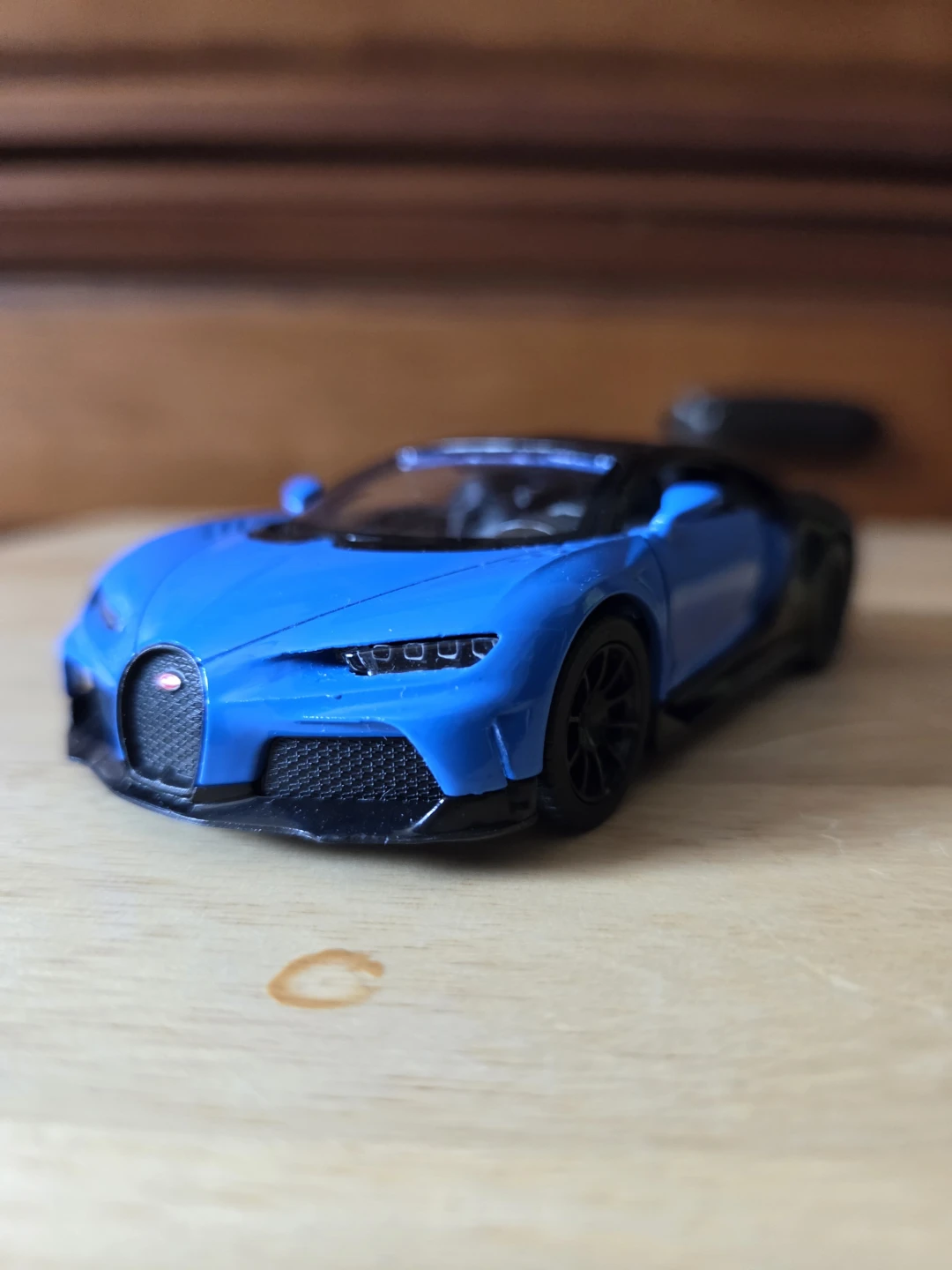 Bugatti Chiron Scale 1/38 Toy Car - Blue - photo 2