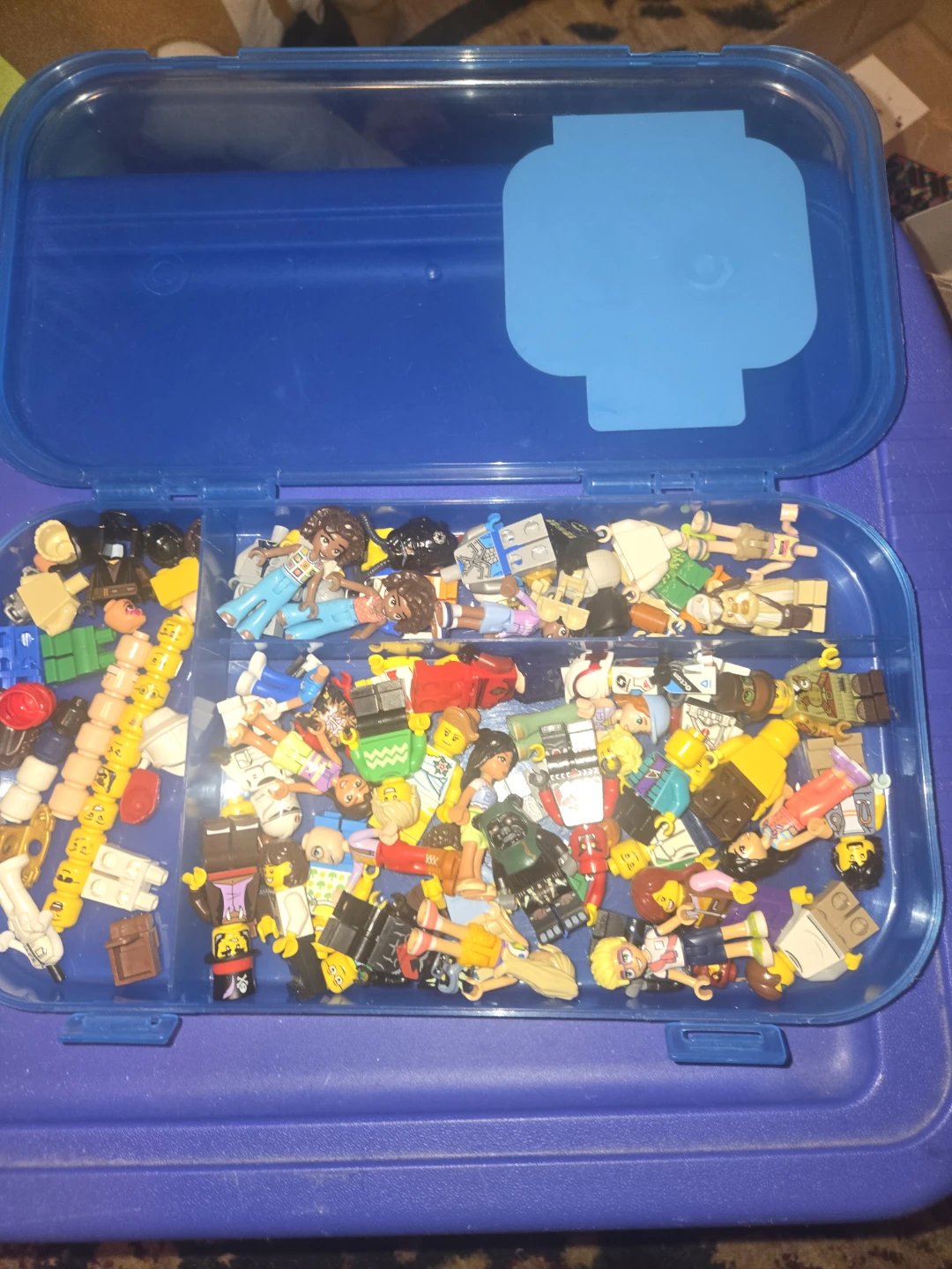 Bulk LEGO Bricks and Minifigures