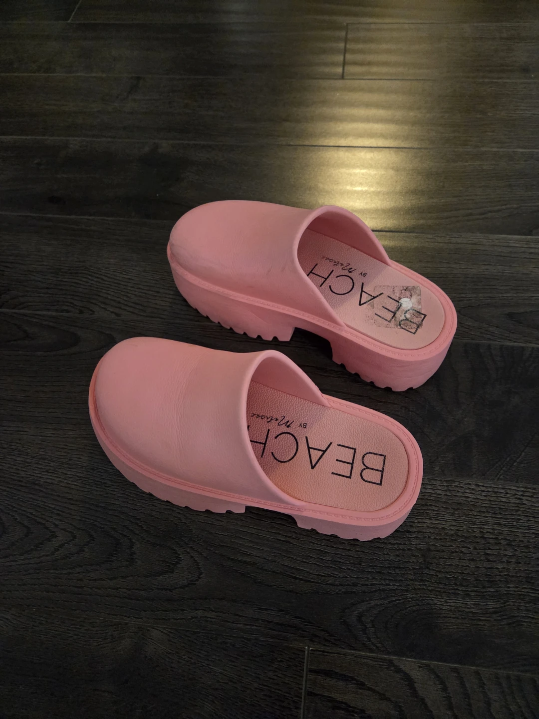 Pink Beach by Melissa Platform Slides