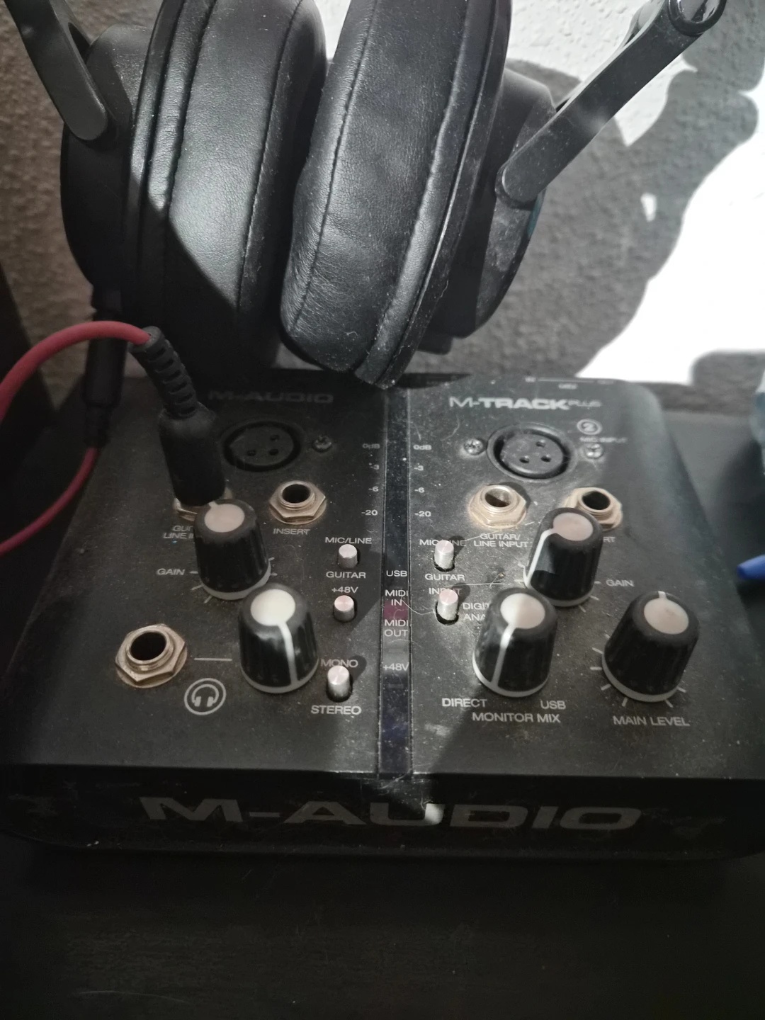 M-Audio M-Track Plus Audio Interface with Headphones