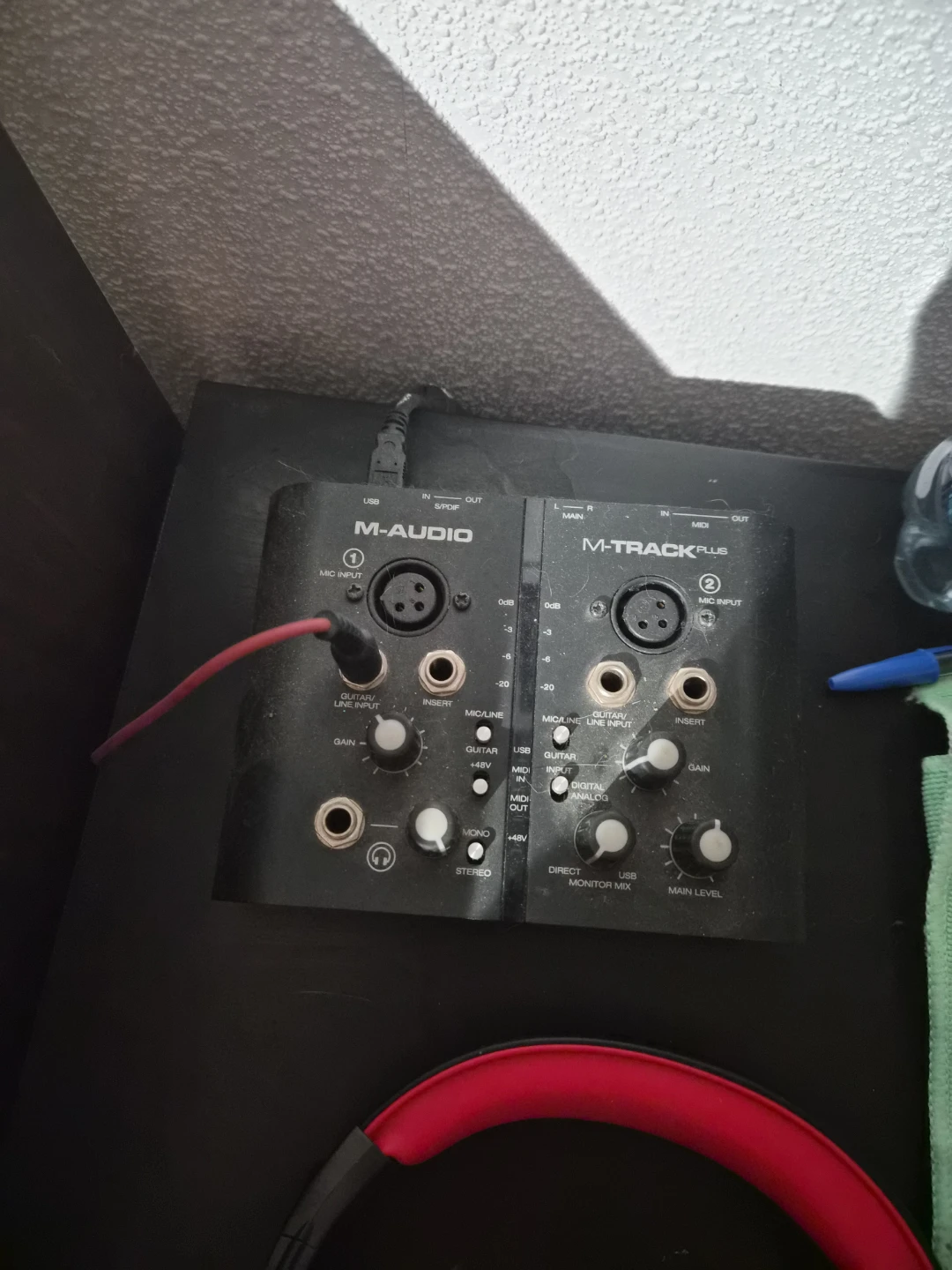 M-Audio M-Track Plus Audio Interface with Headphones - photo 3