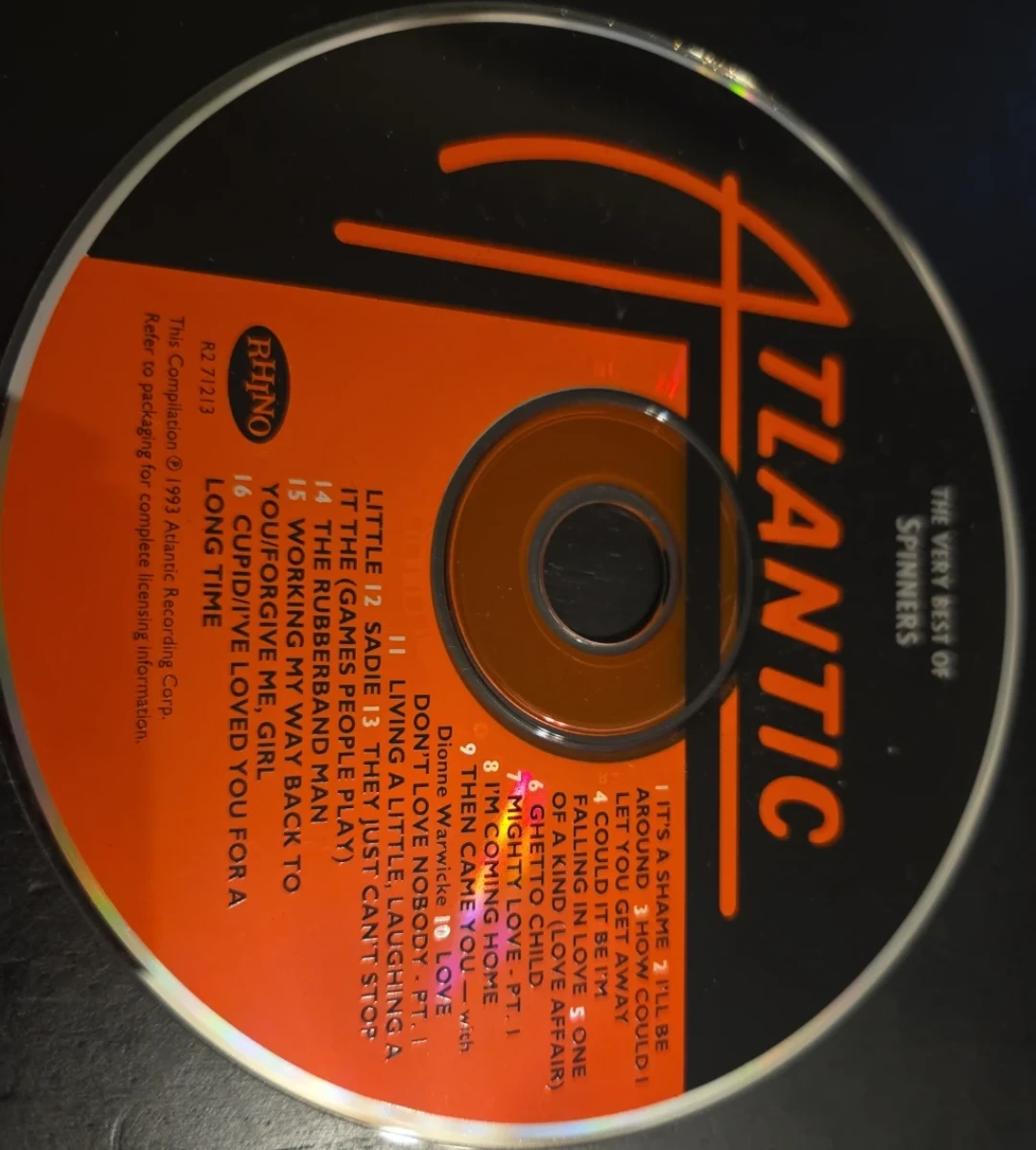 The Very Best of Spinners CD Only Atlantic Records 1993 - photo 4