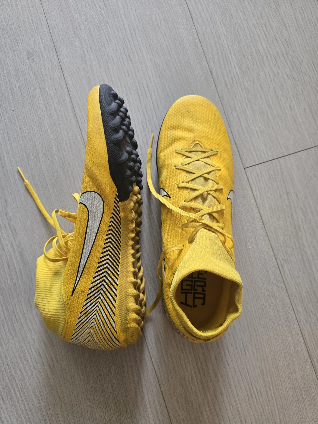 Nike Mercurial Football Cleats Yellow Size 10.5 - photo 4
