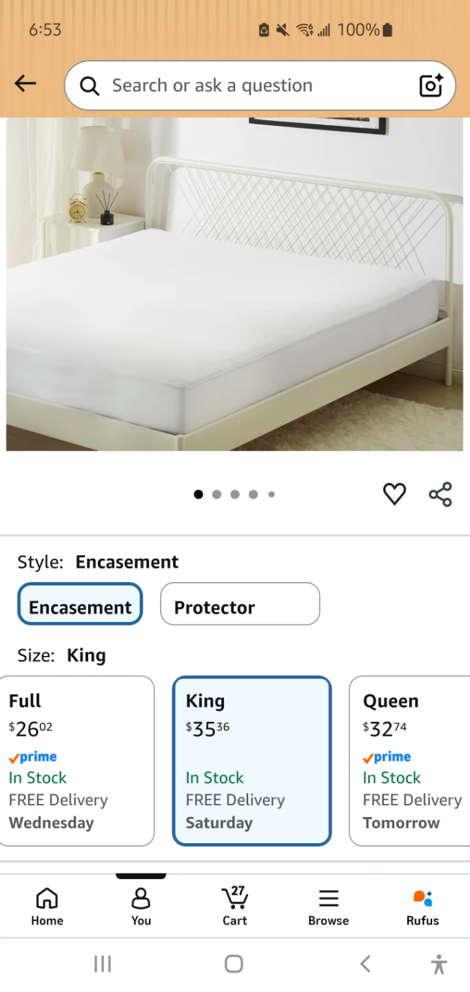 Dormeo One 11" Mattress and protective cover - photo 3