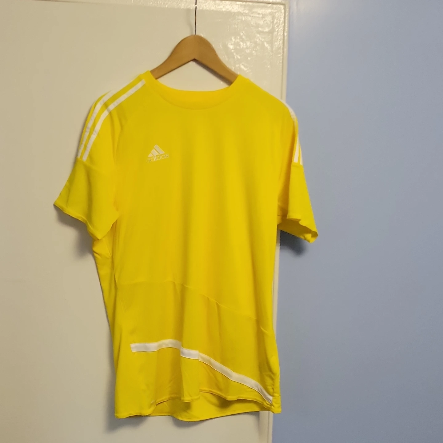 Adidas ClimaCool Yellow T-Shirt - Size L - photo 3
