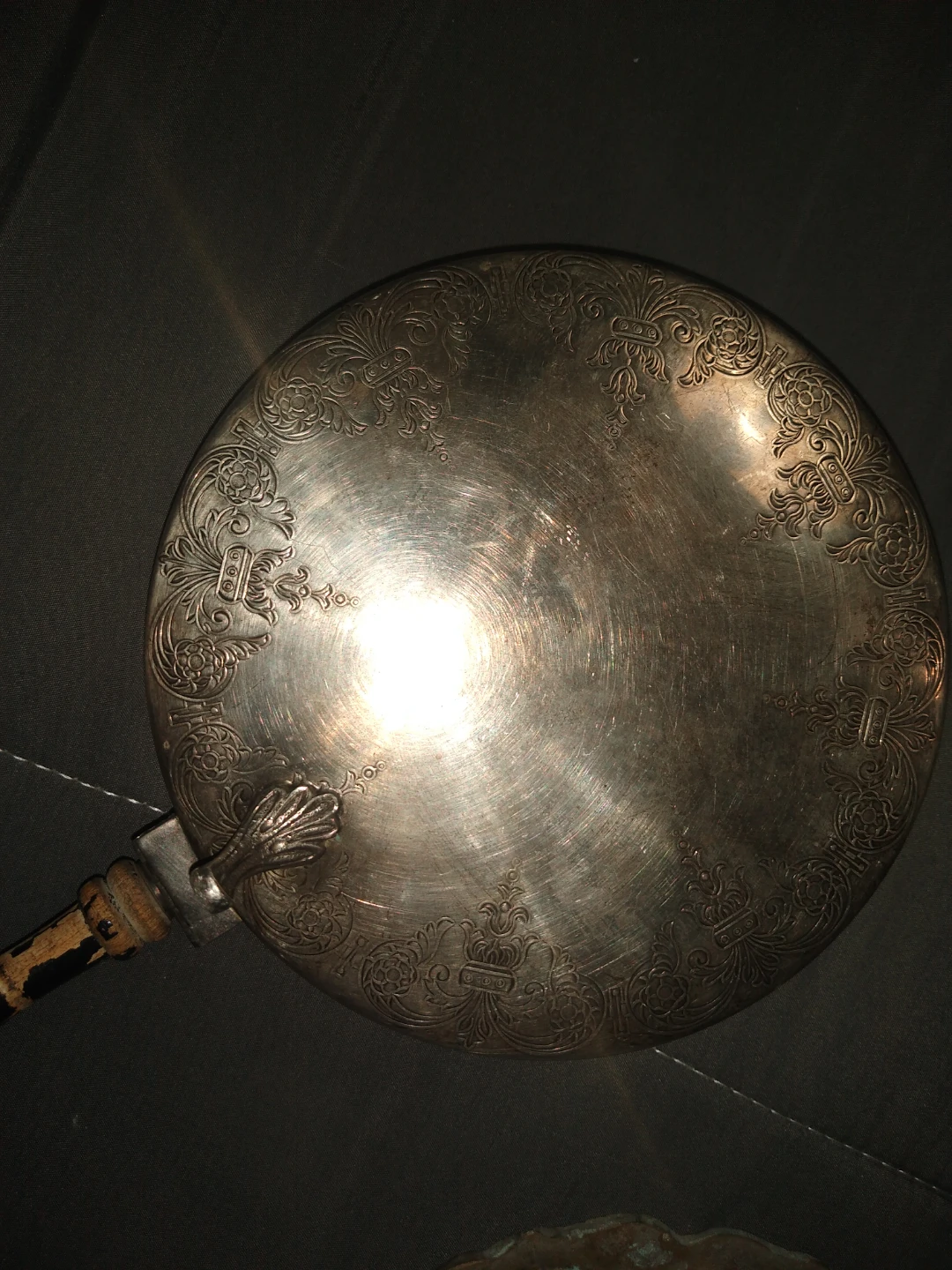 Vintage silver plated silent Butler - photo 3