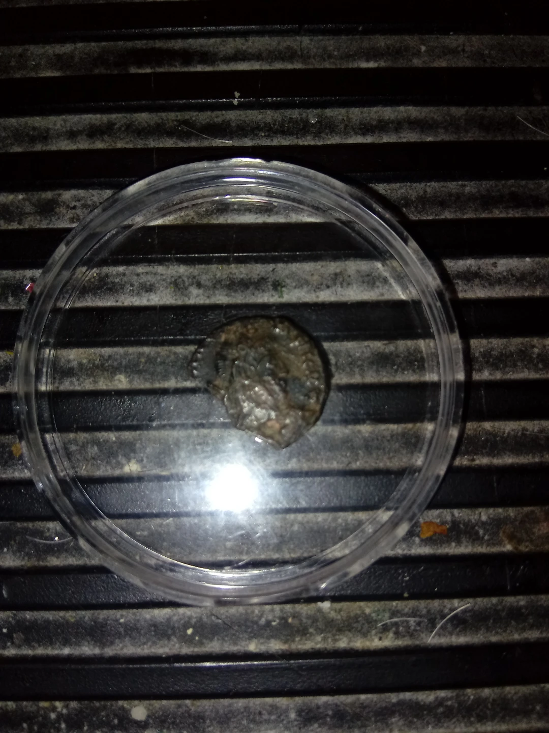 Antique Roman  Coin 400 Ad with two other faded coins
