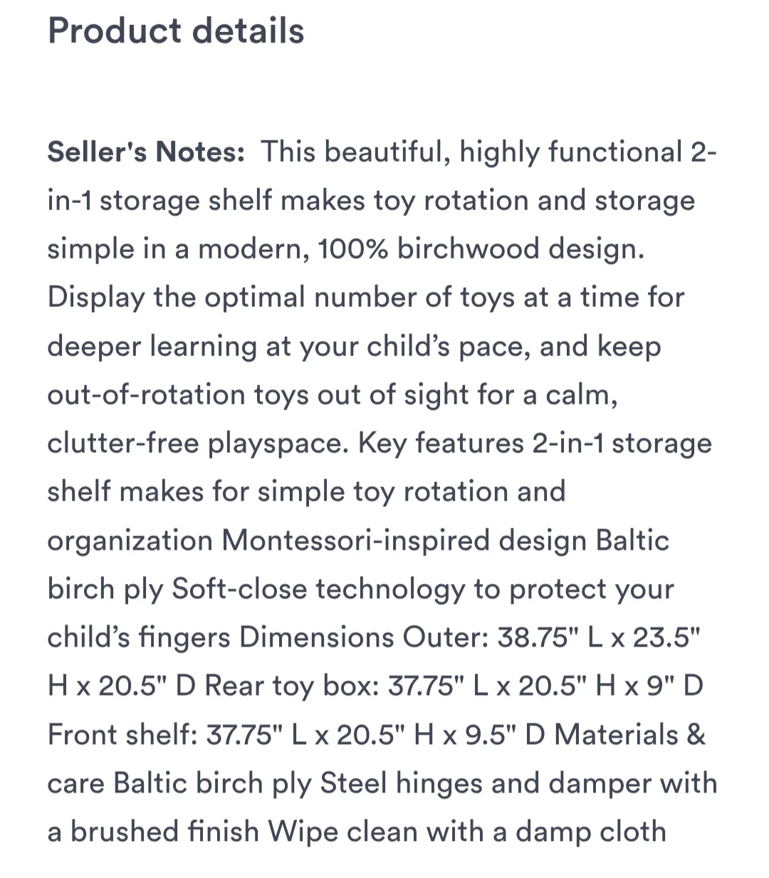 Lovevery Montessori Playshelf - photo 5