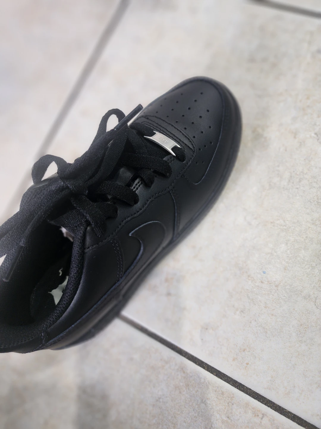 Nike Air Force 1 LE (GS) Black Youth Shoes