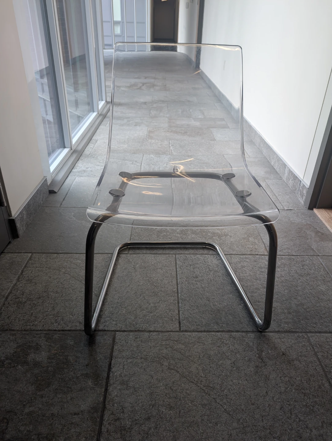 Ikea Clear Acrylic Ghost Chair - photo 3