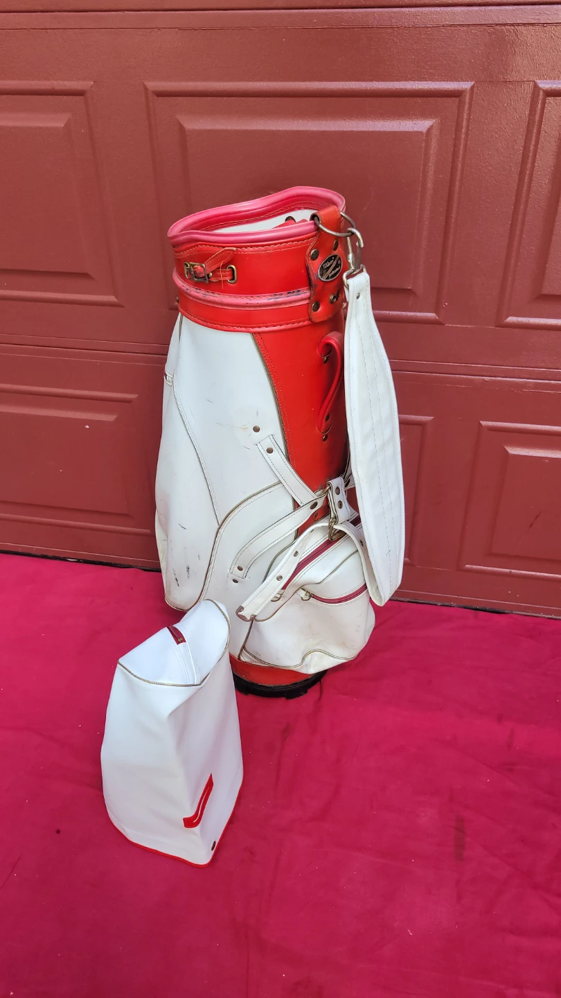 White and Red Golf Bag - photo 2