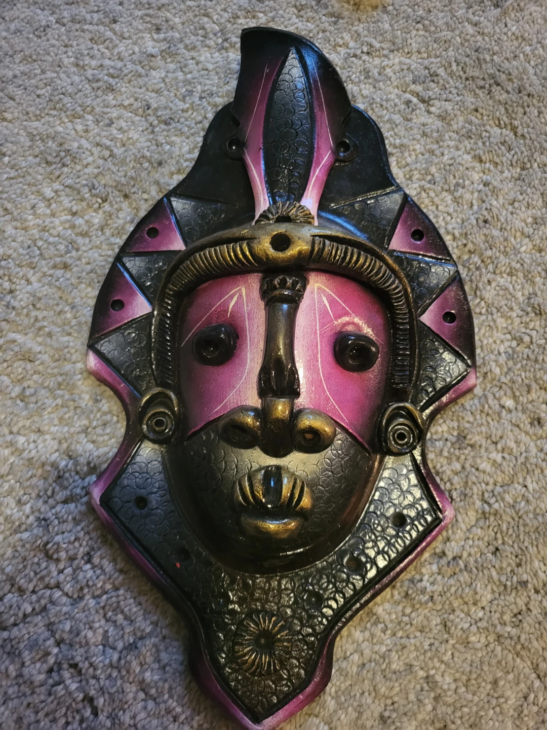 Decorative Tribal Mask Wall Art - photo 2