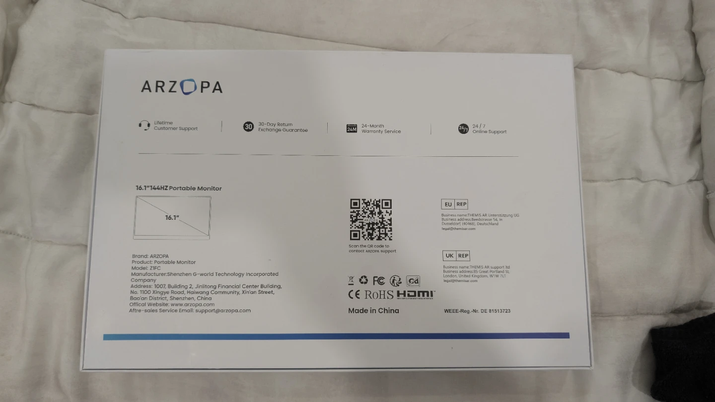 ARZOPA 16.1" Portable Monitor - photo 2