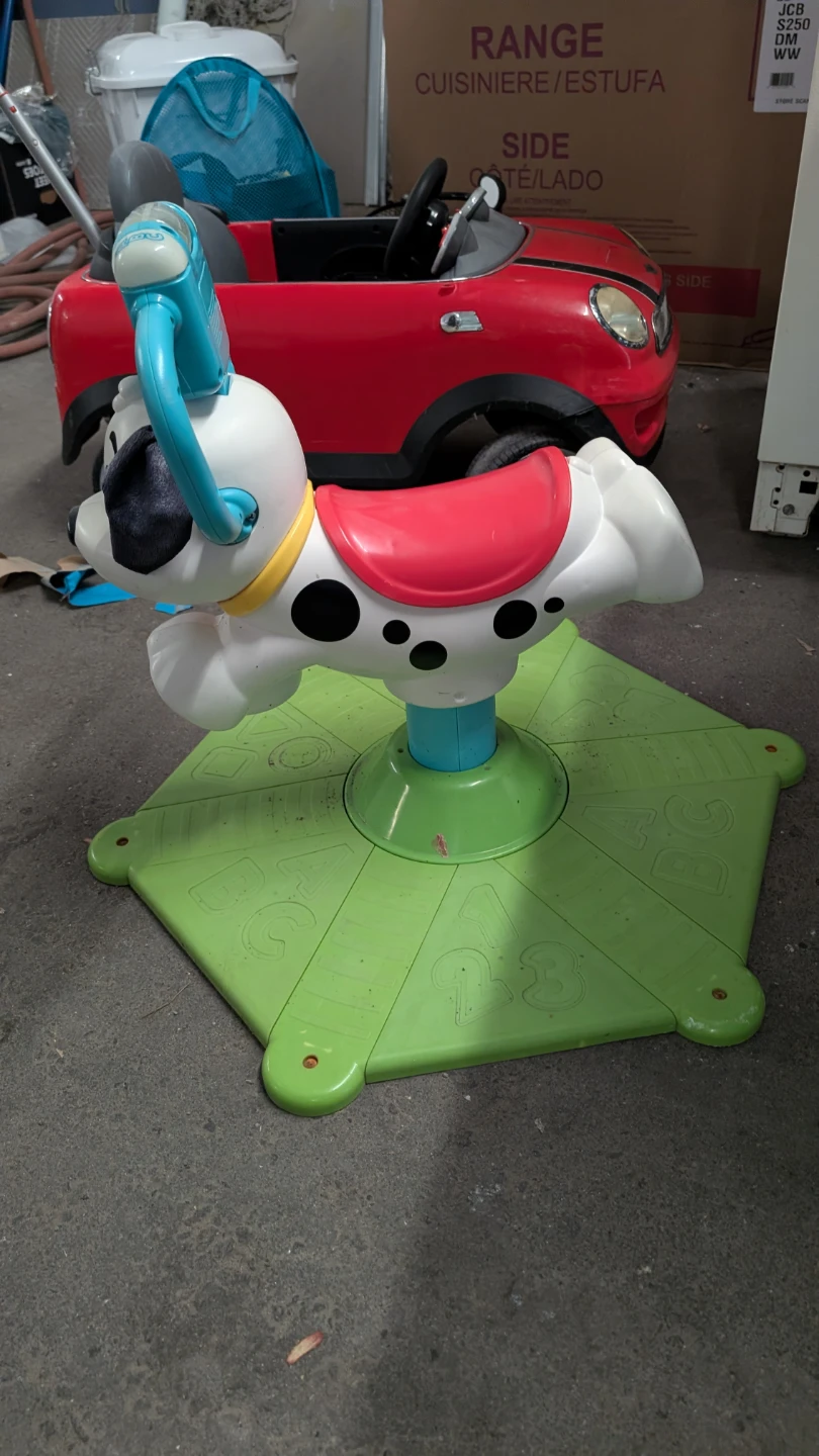 Fisher-Price Rock-a-Stack Puppy Jumper