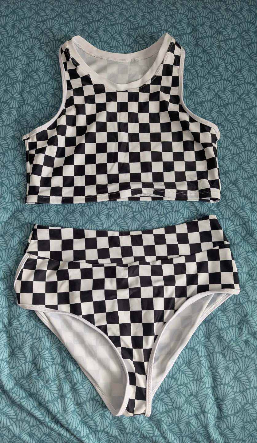 Checkerboard Bikini Set size L - photo 2
