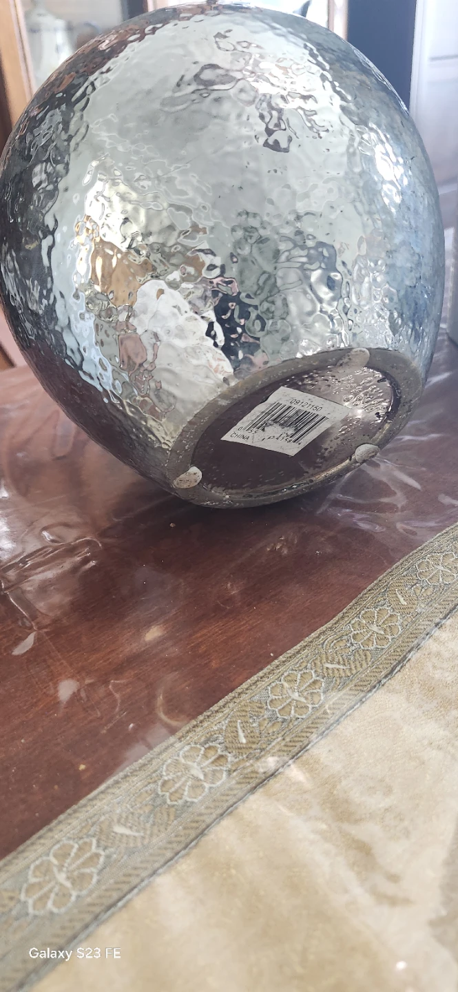Decorative Hammered Bowl Planter - photo 4